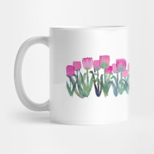 Pink Tulip Mug